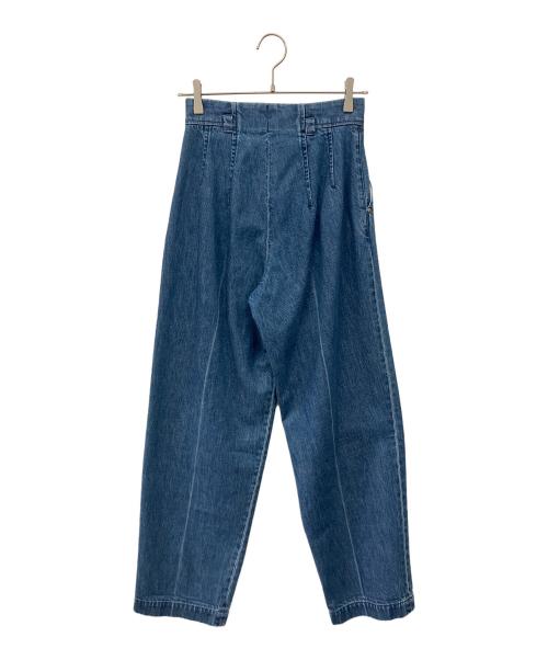 Mame Kurogouchi（マメクロゴウチ）Mame Kurogouchi (マメクロゴウチ) High-Waisted Denim Pants インディゴ サイズ:1の古着・服飾アイテム