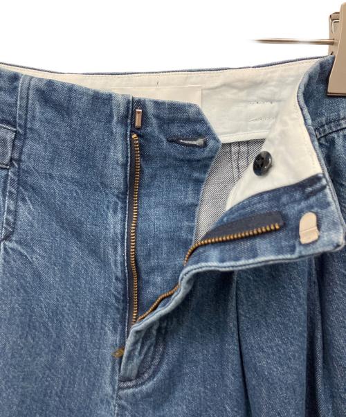Mame Kurogouchi（マメクロゴウチ）Mame Kurogouchi (マメクロゴウチ) High-Waisted Denim Pants インディゴ サイズ:1の古着・服飾アイテム