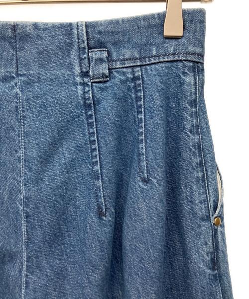Mame Kurogouchi（マメクロゴウチ）Mame Kurogouchi (マメクロゴウチ) High-Waisted Denim Pants インディゴ サイズ:1の古着・服飾アイテム