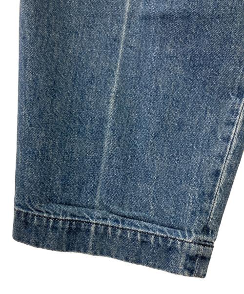 Mame Kurogouchi（マメクロゴウチ）Mame Kurogouchi (マメクロゴウチ) High-Waisted Denim Pants インディゴ サイズ:1の古着・服飾アイテム