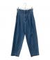 Mame Kurogouchi（マメクロゴウチ）の古着「High-Waisted Denim Pants」｜インディゴ