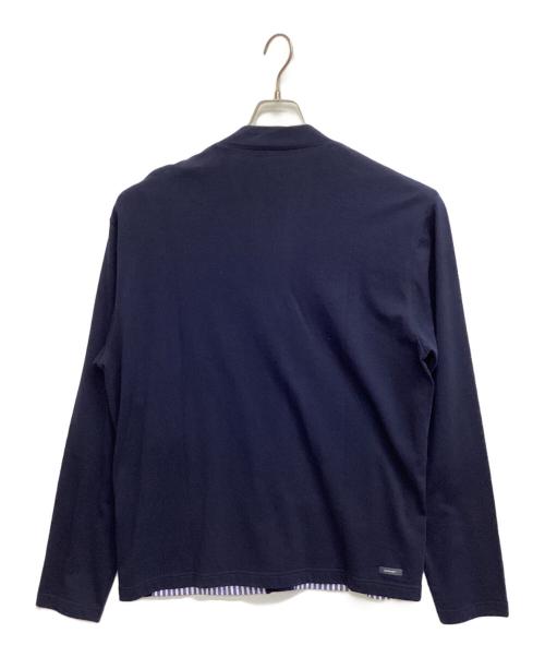 SOPHNET.（ソフネット）SOPHNET. (ソフネット) FRONT PANELED CARDIGAN ネイビー サイズ:XL 未使用品の古着・服飾アイテム