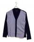 SOPHNET.（ソフネット）の古着「FRONT PANELED CARDIGAN」｜ネイビー