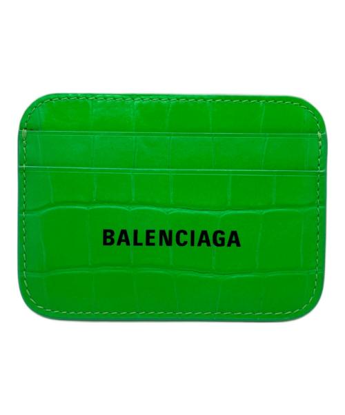BALENCIAGA（バレンシアガ）BALENCIAGA (バレンシアガ) カードケース グリーンの古着・服飾アイテム