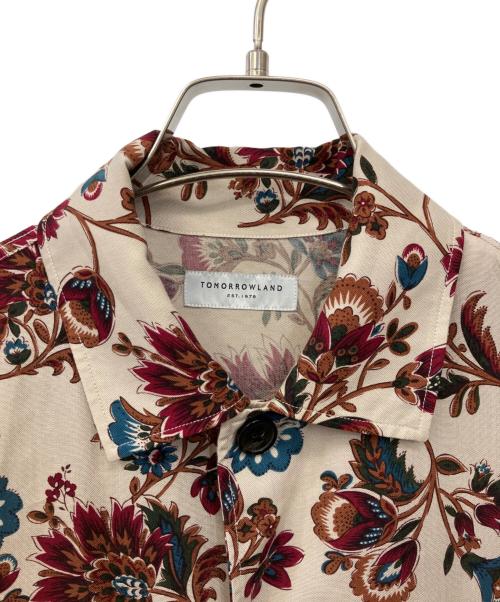 TOMORROW LAND（トゥモローランド）TOMORROW LAND (トゥモローランド) リヨセルタイプライター ミリタリーシャツ ベージュ サイズ:XSの古着・服飾アイテム
