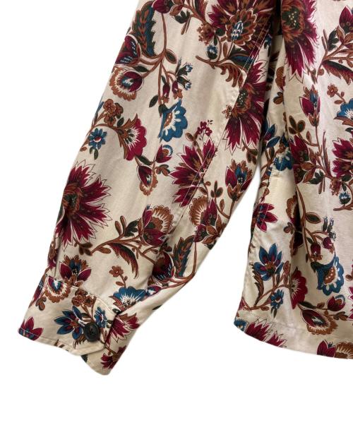 TOMORROW LAND（トゥモローランド）TOMORROW LAND (トゥモローランド) リヨセルタイプライター ミリタリーシャツ ベージュ サイズ:XSの古着・服飾アイテム