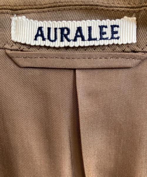 AURALEE（オーラリー）AURALEE (オーラリー) LIGHT WOOL MAX GABARDINE JACKET ブラウン サイズ:3の古着・服飾アイテム