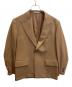 AURALEE（オーラリー）の古着「LIGHT WOOL MAX GABARDINE JACKET」｜ブラウン