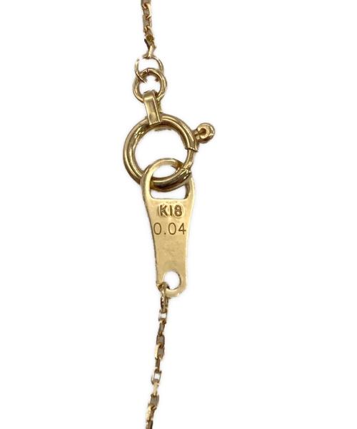 agete（アガット）agete (アガット) K18ダイヤモンドネックレスの古着・服飾アイテム