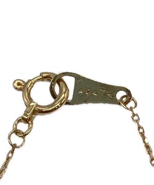 agete（アガット）agete (アガット) K18ダイヤモンドネックレスの古着・服飾アイテム