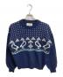 STEVEN ALAN（スティーブンアラン）の古着「MOTHER PULLOVER KNIT」｜ネイビー
