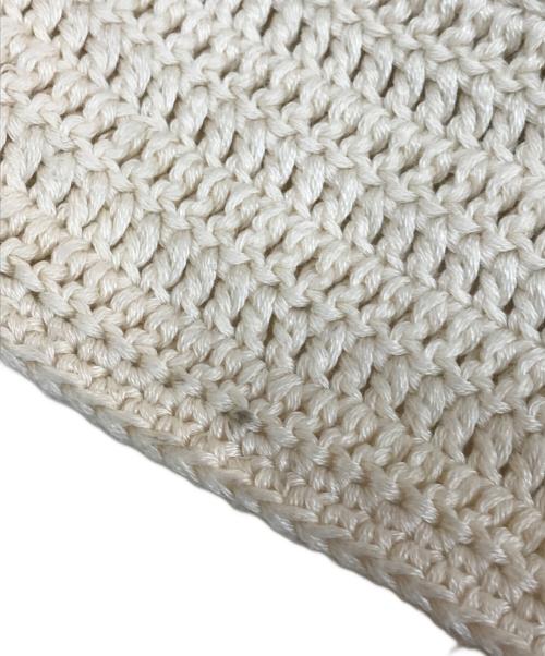 WALES BONNER（ウェールズボナー）WALES BONNER (ウェールズボナー) LOTUS CROCHET DRESS ベージュ サイズ:Mの古着・服飾アイテム