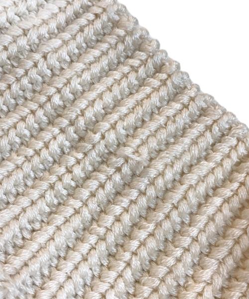 WALES BONNER（ウェールズボナー）WALES BONNER (ウェールズボナー) LOTUS CROCHET DRESS ベージュ サイズ:Mの古着・服飾アイテム