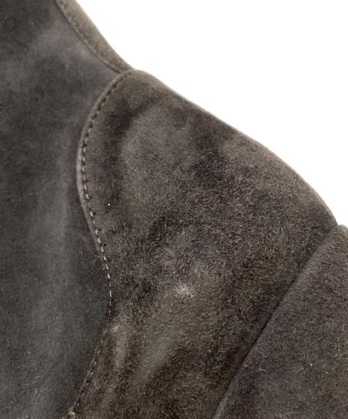 Gianvito Rossi（ジャンヴィト ロッシ）Gianvito Rossi (ジャンヴィト・ロッシ) スウェードブーツ チャコールグレー サイズ:38の古着・服飾アイテム