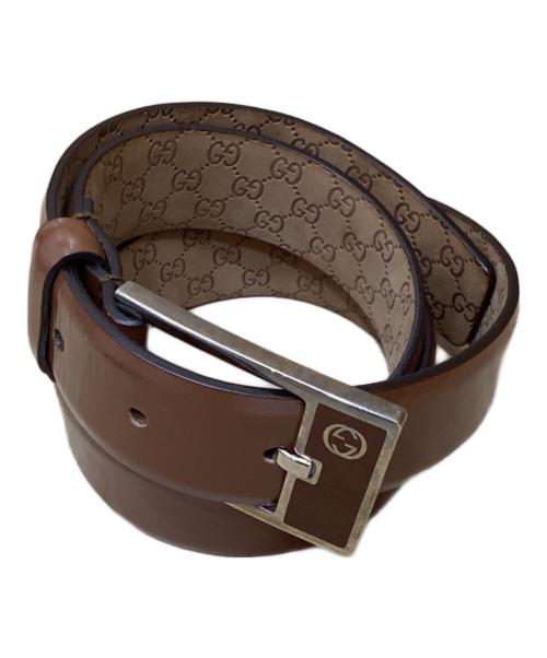 GUCCI（グッチ）GUCCI (グッチ) レザーベルトの古着・服飾アイテム