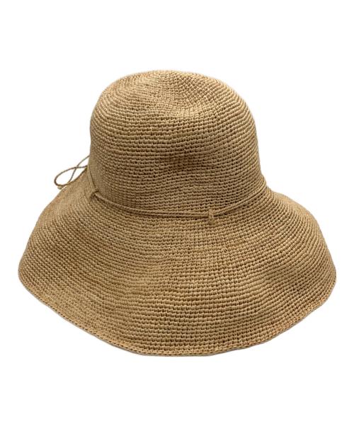 HELEN KAMINSKI（ヘレンカミンスキー）HELEN KAMINSKI (ヘレンカミンスキー) ラフィアハット ナチュラルの古着・服飾アイテム