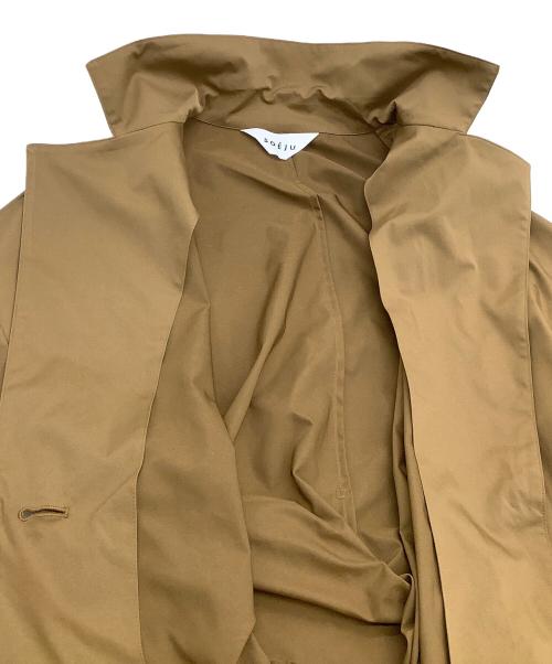 SOEJU（ソージュ）SOEJU (ソージュ) リモンタパッカブルコート ベージュ サイズ:Mの古着・服飾アイテム