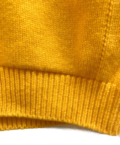 Yonetomi（ヨネトミ）Yonetomi (ヨネトミ) ソフトラムウールニットカーディガン オレンジ サイズ:3の古着・服飾アイテム