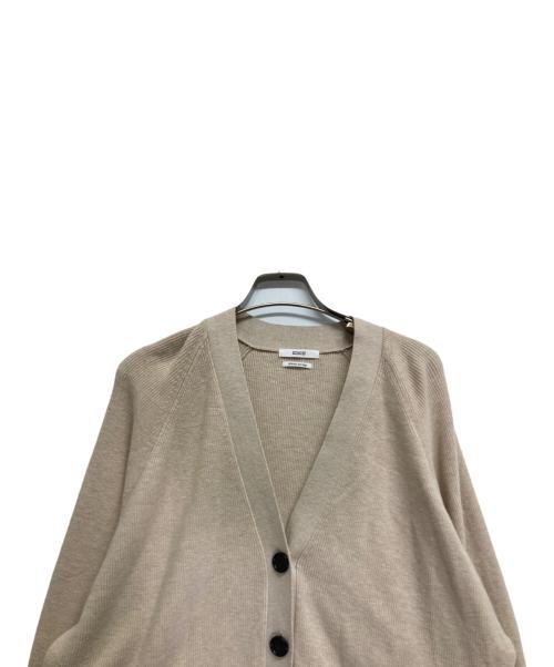 SCENTOF（セントオブ）SCENTOF (セントオブ) コットンカーディガン ベージュ サイズ:Fの古着・服飾アイテム
