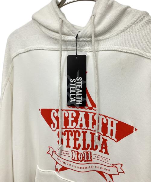STEALTH STELL'A（ステルスステラ）STEALTH STELL'A (ステルスステラ) COLLEGE-PULL PK HEAVY-CIRCUS ホワイト サイズ:2の古着・服飾アイテム