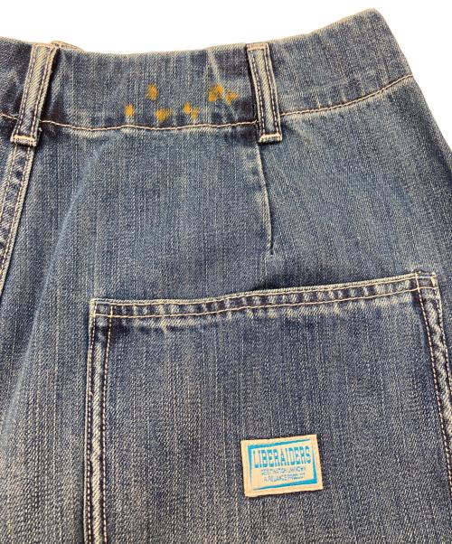 Liberaiders（リベレイダース）Liberaiders (リベレイダース) DENIM PAINTER SARROUEL PANTS ブルー サイズ:Lの古着・服飾アイテム