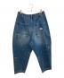 Liberaiders (リベレイダース) DENIM PAINTER SARROUEL PANTS ブルー サイズ:L：14000円