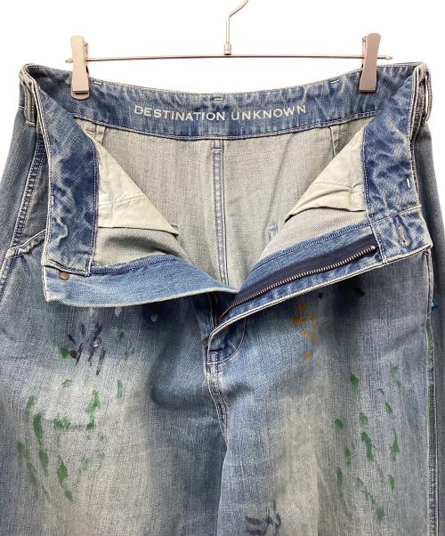 Liberaiders（リベレイダース）Liberaiders (リベレイダース) DENIM PAINTER SARROUEL PANTS ライトブルー サイズ:Lの古着・服飾アイテム