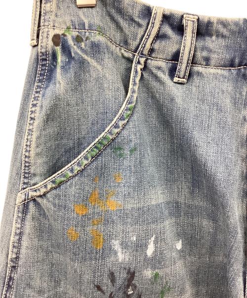 Liberaiders（リベレイダース）Liberaiders (リベレイダース) DENIM PAINTER SARROUEL PANTS ライトブルー サイズ:Lの古着・服飾アイテム