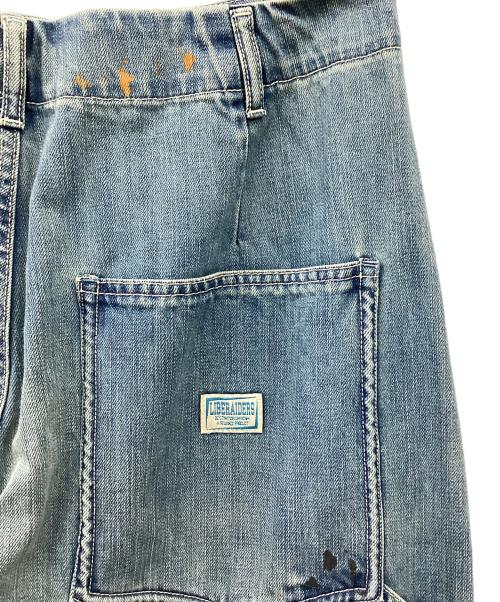 Liberaiders（リベレイダース）Liberaiders (リベレイダース) DENIM PAINTER SARROUEL PANTS ライトブルー サイズ:Lの古着・服飾アイテム