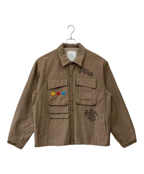 Liberaiders（リベレイダース）Liberaiders (リベレイダース) GARMENT DYED MILITARY JACKET ベージュ サイズ:XLの古着・服飾アイテム