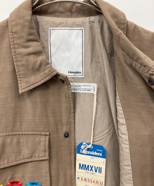 Liberaiders（リベレイダース）Liberaiders (リベレイダース) GARMENT DYED MILITARY JACKET ベージュ サイズ:XLの古着・服飾アイテム