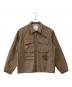 Liberaiders（リベレイダース）の古着「GARMENT DYED MILITARY JACKET」｜ベージュ