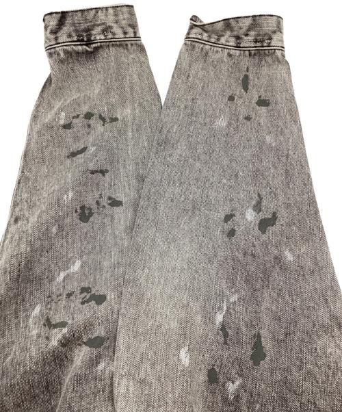 Liberaiders（リベレイダース）Liberaiders (リベレイダース) BLEACHED DENIM JACKET グレー サイズ:XLの古着・服飾アイテム