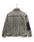 Liberaiders (リベレイダース) BLEACHED DENIM JACKET グレー サイズ:XL：9000円