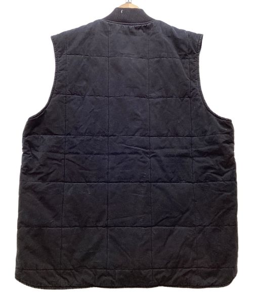 Liberaiders（リベレイダース）Liberaiders (リベレイダース) WORK QUILTED VEST ブラック サイズ:XLの古着・服飾アイテム
