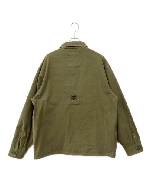 Liberaiders（リベレイダース）Liberaiders (リベレイダース) SoulGoods (ソウルグッズ) ミリタリージャケット グリーン サイズ:XLの古着・服飾アイテム