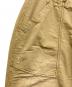 中古・古着 Liberaiders (リベレイダース) GARMENTDYED RIPSTOP SARROUEL PANTS ベージュ サイズ:MEDIUM XXXⅡ：6000円