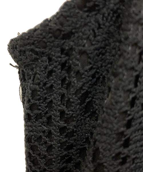 anuans（アニュアンス）anuans (アニュアンス) デコルテシアーレースワンピース ブラック サイズ:SIZE Sの古着・服飾アイテム