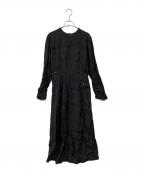 PHOTOCOPIEUフォトコピュー）の古着「４POCKETS LONG DRESS」｜ブラック