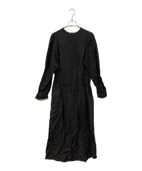 PHOTOCOPIEU（フォトコピュー）PHOTOCOPIEU (フォトコピュー) ４POCKETS LONG DRESS ブラック サイズ:38の古着・服飾アイテム