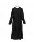 PHOTOCOPIEU (フォトコピュー) ４POCKETS LONG DRESS ブラック サイズ:38：25000円