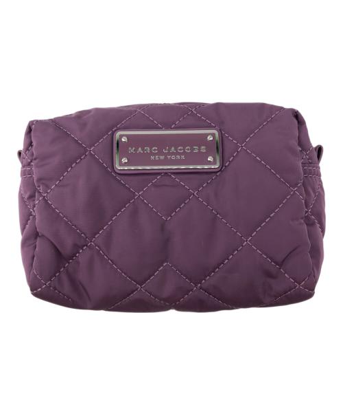 MARC JACOBS（マークジェイコブズ）MARC JACOBS (マークジェイコブス) キルティングポーチ パープルの古着・服飾アイテム