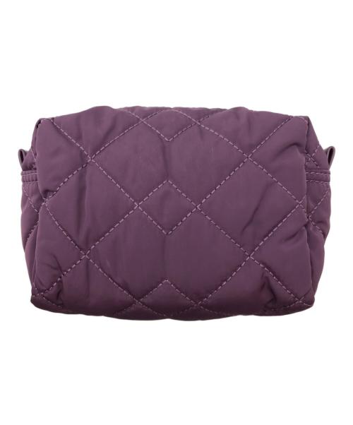 MARC JACOBS（マークジェイコブズ）MARC JACOBS (マークジェイコブス) キルティングポーチ パープルの古着・服飾アイテム