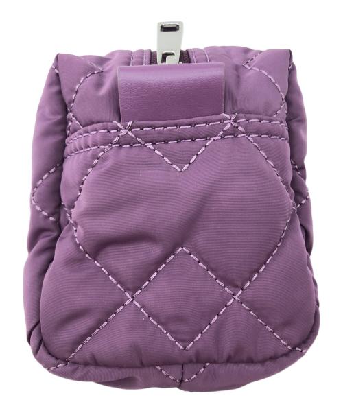 MARC JACOBS（マークジェイコブズ）MARC JACOBS (マークジェイコブス) キルティングポーチ パープルの古着・服飾アイテム