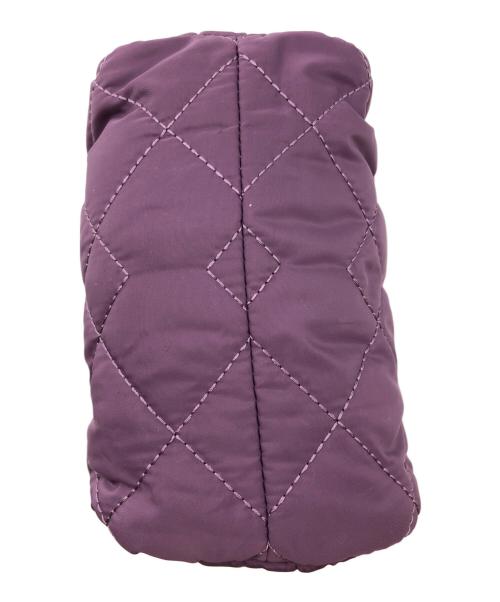 MARC JACOBS（マークジェイコブズ）MARC JACOBS (マークジェイコブス) キルティングポーチ パープルの古着・服飾アイテム