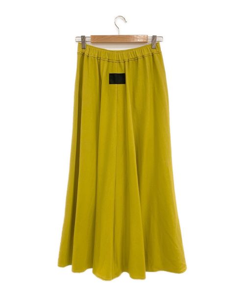 COGTHEBIGSMOKE（コグザビッグスモーク）COGTHEBIGSMOKE (コグザビッグスモーク) HALO SEMI－FLARE SKIRT ピスタチオ サイズ:-の古着・服飾アイテム