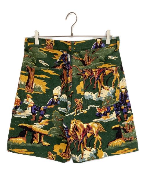 STELLA McCARTNEY（ステラマッカートニー）STELLA McCARTNEY (ステラマッカートニー) Horse Print Shorts オリーブ サイズ:31の古着・服飾アイテム