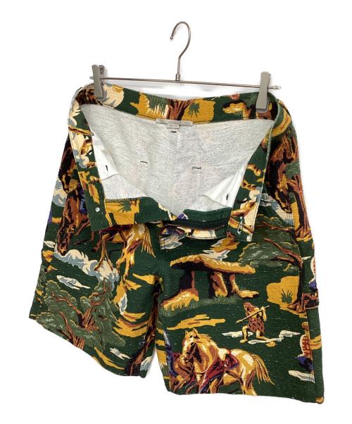 STELLA McCARTNEY（ステラマッカートニー）STELLA McCARTNEY (ステラマッカートニー) Horse Print Shorts オリーブ サイズ:31の古着・服飾アイテム