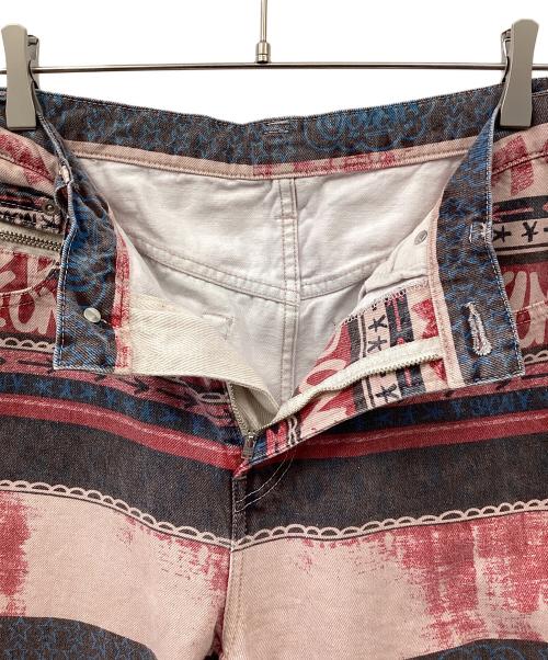 sacai（サカイ）sacai (サカイ) Eric Haze Denim Pant ピンク サイズ:2の古着・服飾アイテム