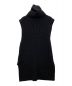 JIL SANDER (ジルサンダー) タートルネックニットベスト ブラック サイズ:36：32000円